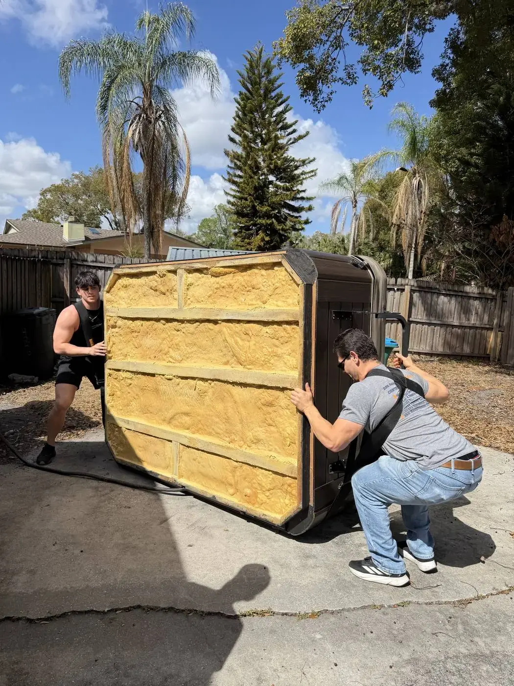 Toro Movers crew on a real local Orlando moving job